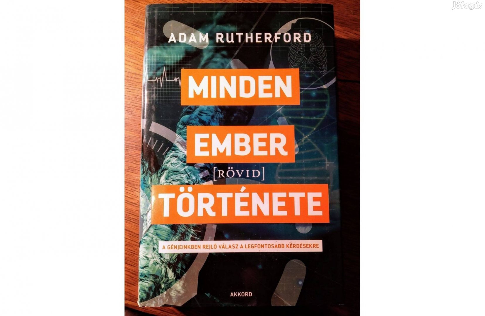 Minden ember [rövid] története Adam Rutherford újszerű